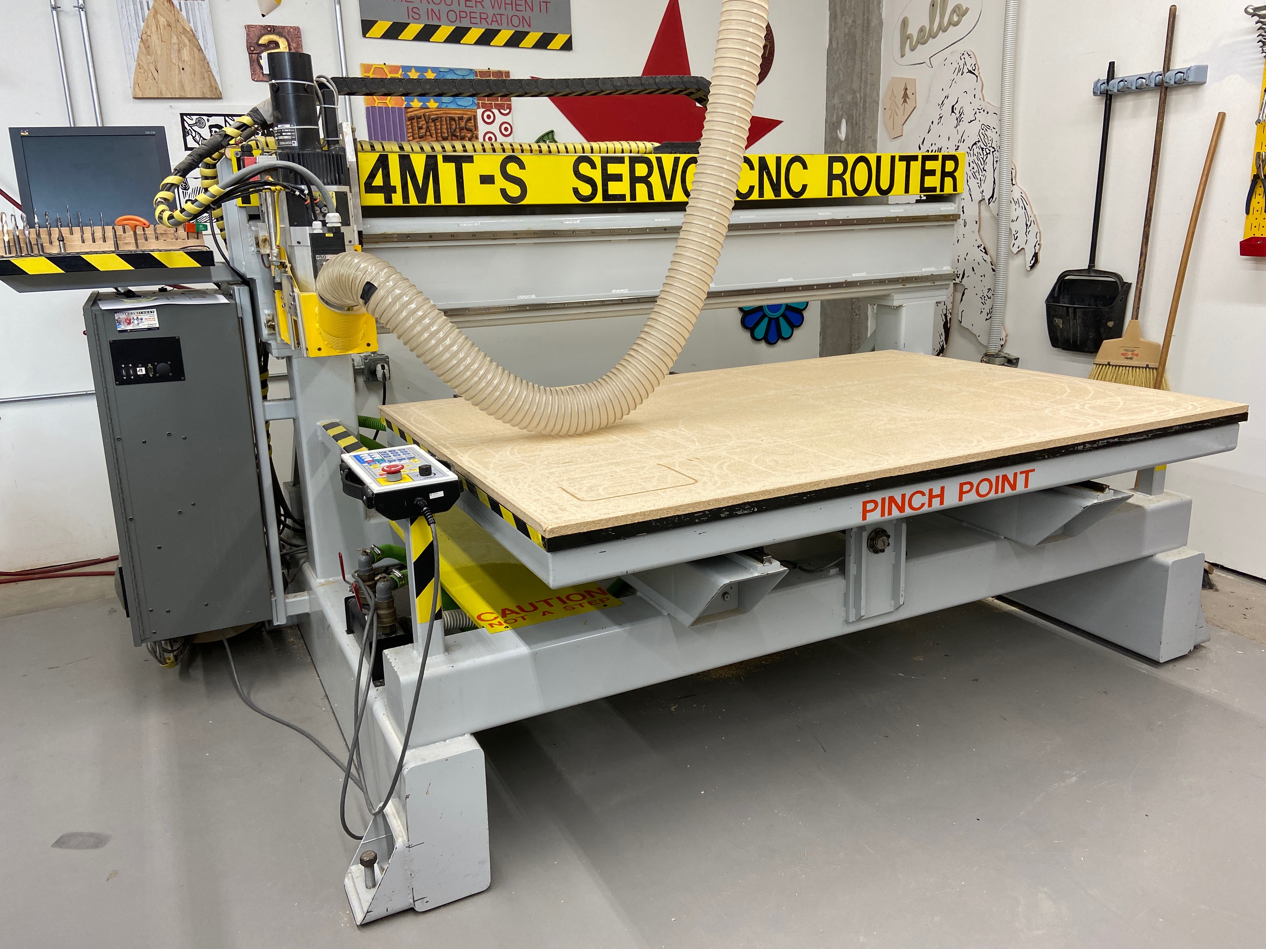 Image of our Forest Scientific CNC Router